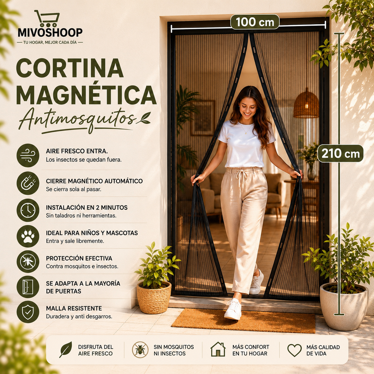 MagniScreen™ | Cortina Antimosquitos