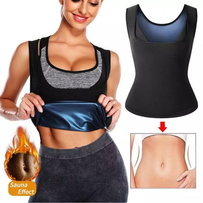 Camiseta Faja Efecto Sauna: Para Hombres y Mujeres ThermoFit™