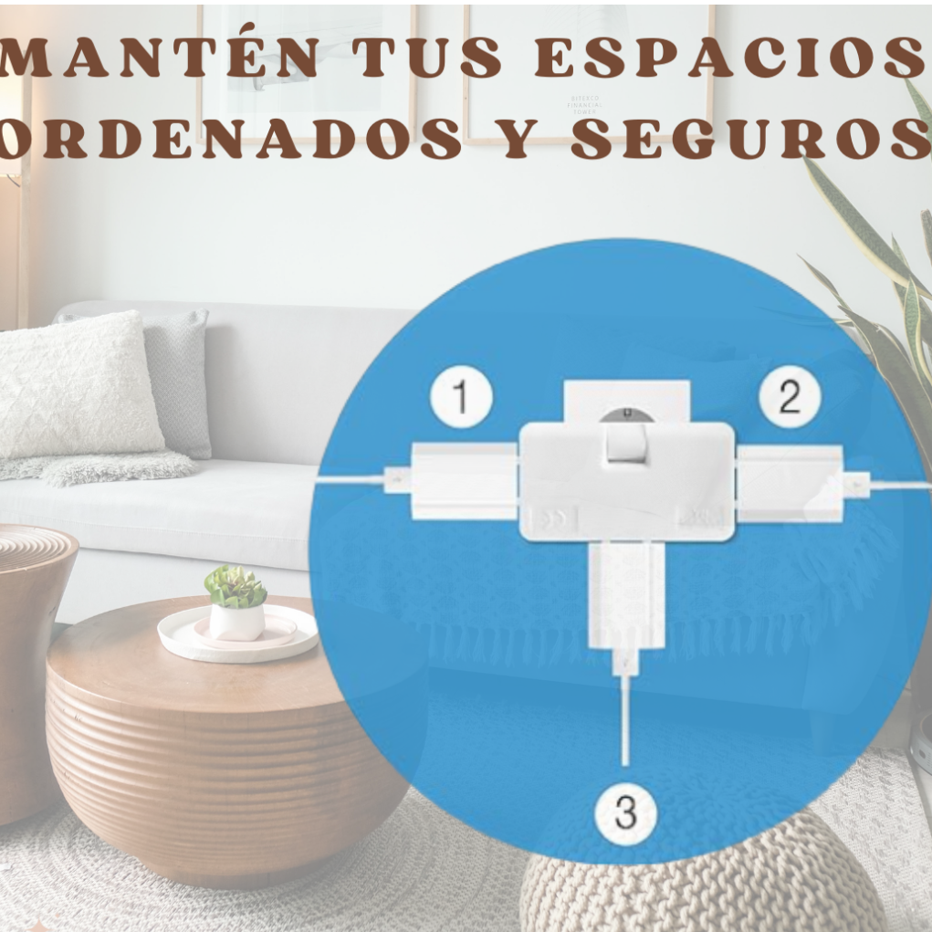 Ladrón Múltiple Plano EasyLink™ – Ahorra Espacio y Conecta Todo Fácilmente