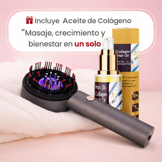 Masajeador Capilar Activador + Aceite GRATIS