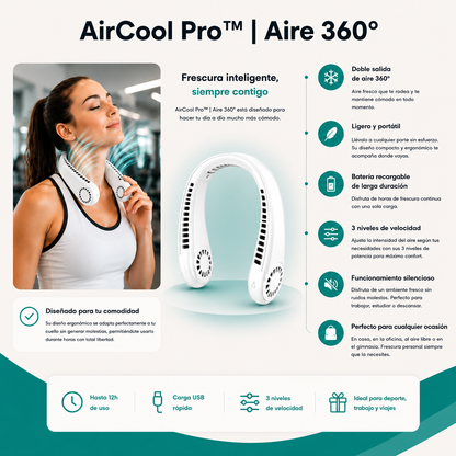 AirCool Pro™ | Aire 360°