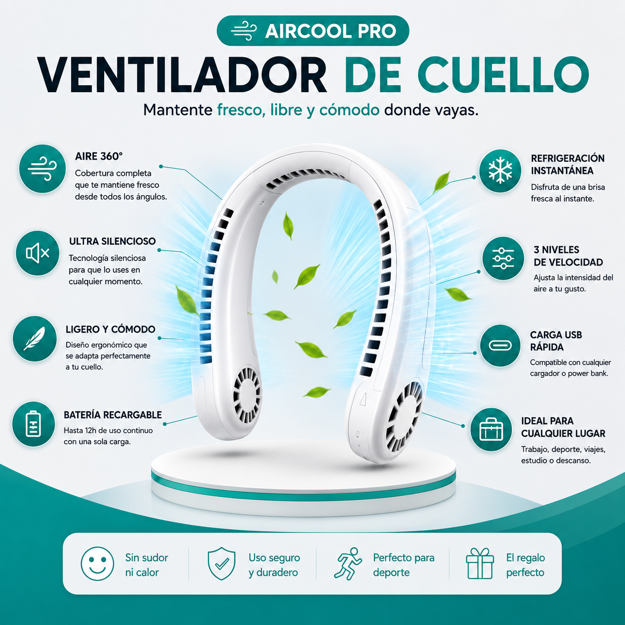 AirCool Pro™ | Aire 360°