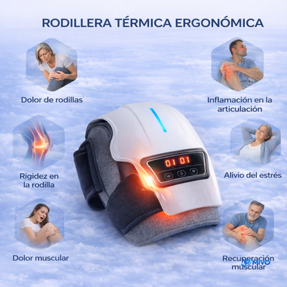 Masajeador de Rodillas 3 en 1 con Calor y Vibración