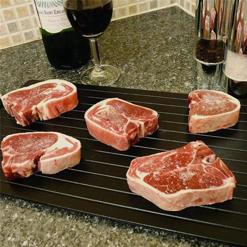 Bandeja de Descongelación Rápida de Alimentos