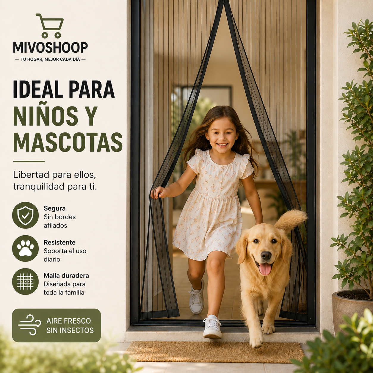 MagniScreen™ | Cortina Antimosquitos