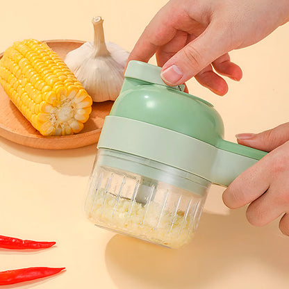 PicaTodo 4 en 1 Cortador de Alimentos Multifuncional