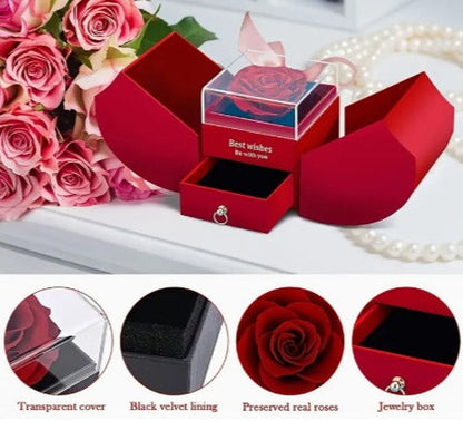 El Regalo que No se Marchita – Caja Rosa Eterna Edición San Valentín