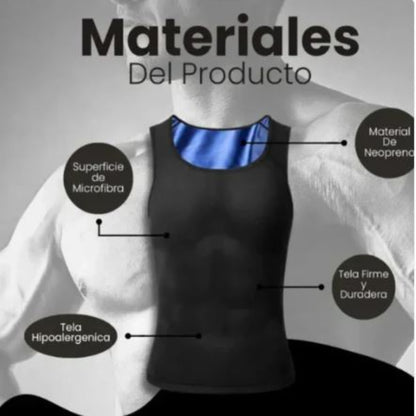 Camiseta Faja Efecto Sauna: Para Hombres y Mujeres ThermoFit™